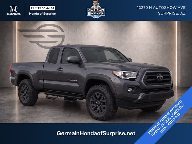 Magnetic Gray Metallic 2023 Toyota Tacoma Pickup Truck Four-Wheel Drive 6-Speed Automatic