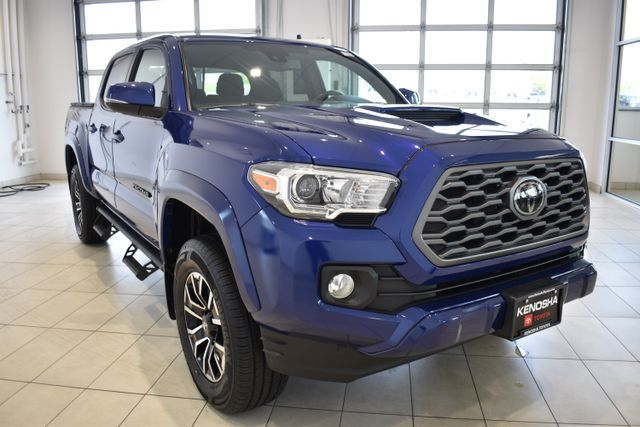 Blue 2023 Toyota Tacoma Pickup Truck Four-Wheel Drive 6-Speed Automatic