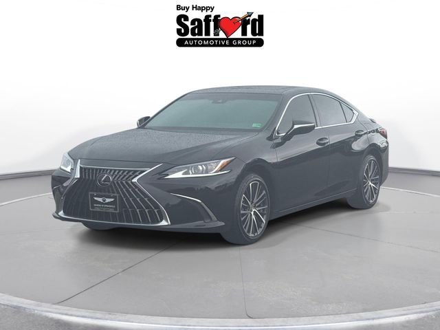 Black (Caviar) 2025 Lexus ES Hybrid Sedan Front-Wheel Drive Continuously Variable Transmission