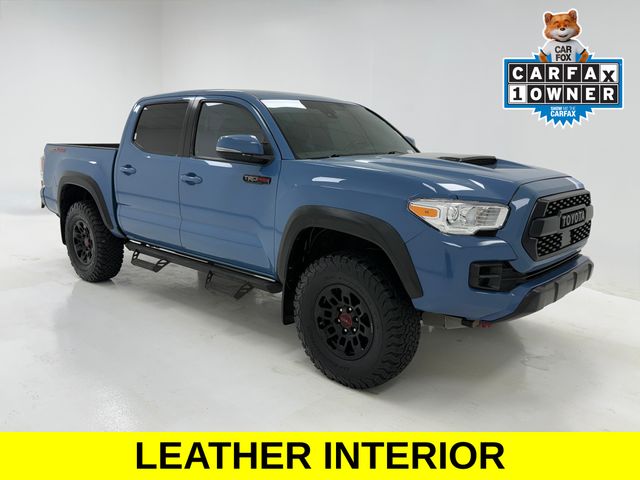 Blue 2018 Toyota Tacoma Pickup Truck Four-Wheel Drive 6-Speed Automatic