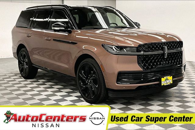 Red (Copper Metallic) 2025 Lincoln Navigator Black Label 4WD SUV / Crossover Four-Wheel Drive 10-Speed Automatic