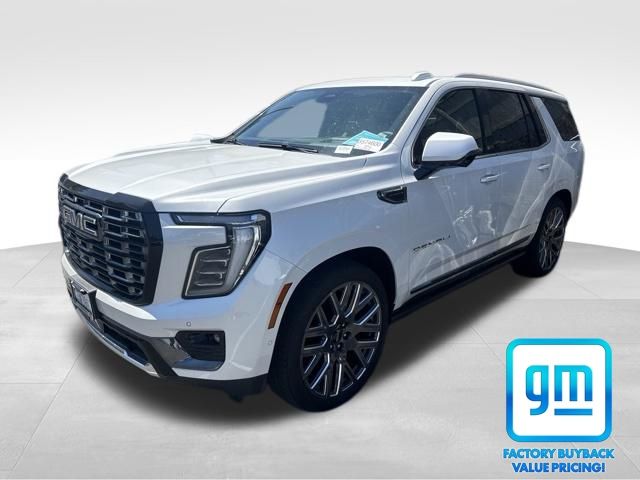 White Frost 2025 GMC Yukon SUV / Crossover Four-Wheel Drive 
