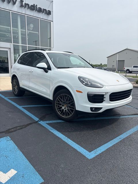 White 2018 Porsche Cayenne SUV / Crossover All-Wheel Drive 8-Speed Automatic