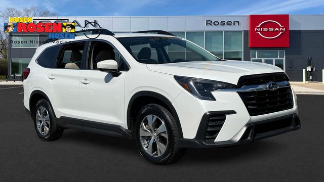 Crystal White Pearl 2025 Subaru Ascent Premium 7-Passenger AWD SUV / Crossover All-Wheel Drive Continuously Variable Transmission
