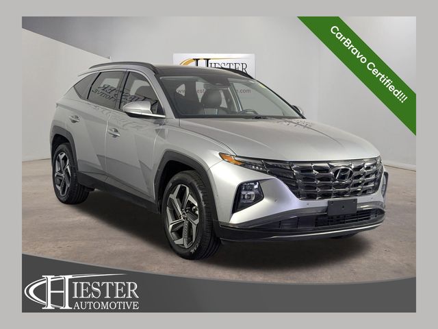 Shimmering Silver 2024 Hyundai Tucson SUV / Crossover All-Wheel Drive 8-Speed Automatic
