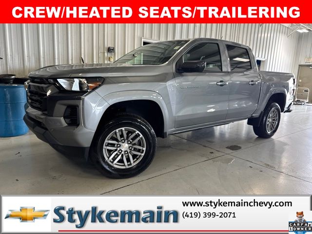 Sterling Gray Metallic 2025 Chevrolet Colorado Pickup Truck Four-Wheel Drive 8-Speed Automatic