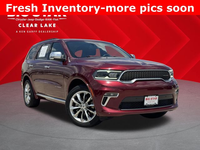2022 Dodge Durango Citadel Red at Bravo Nissan