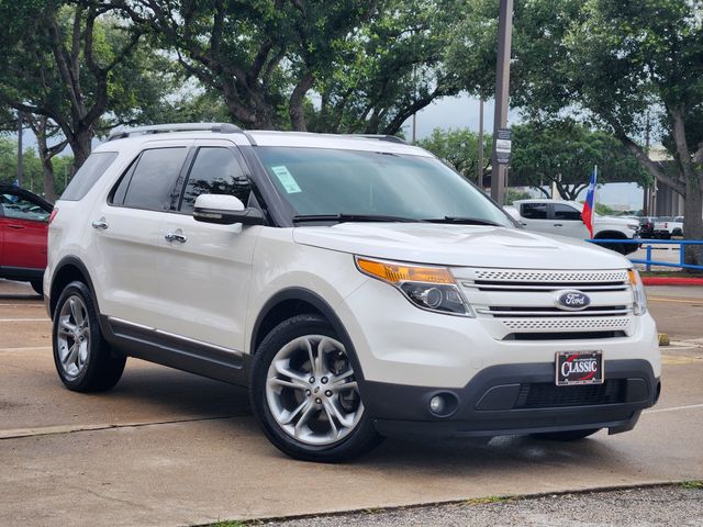 2013 Ford Explorer Limited White at Emmons Autoplex