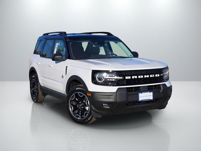 Oxford White 2025 Ford Bronco Sport Outer Banks AWD SUV / Crossover All-Wheel Drive 8-Speed Automatic