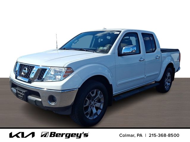 Glacier White 2016 Nissan Frontier Pickup Truck Four-Wheel Drive 5-Speed Automatic Overdrive