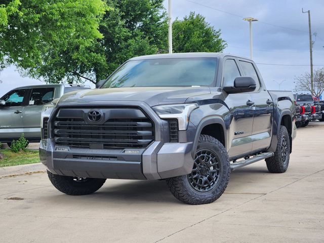 Gray 2026 Toyota Tundra SR5 CrewMax Cab 4WD Pickup Truck Four-Wheel Drive Automatic