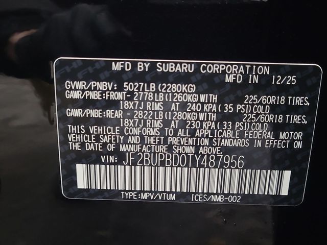 2026 – Subaru – Outback