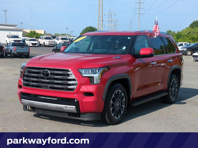 Red 2024 Toyota Sequoia SUV / Crossover Four-Wheel Drive Automatic
