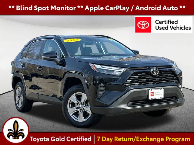 Midnight Black Metallic 2024 Toyota RAV4 XLE AWD SUV / Crossover All-Wheel Drive 8-Speed Automatic