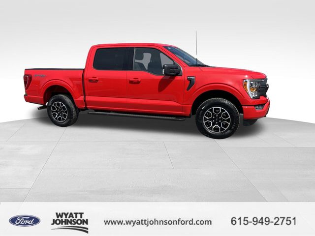 Race Red 2023 Ford F-150 XLT SuperCrew 4WD Pickup Truck Four-Wheel Drive Automatic