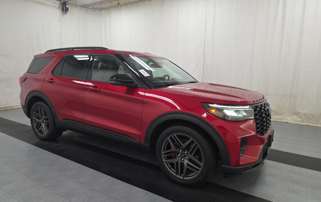 Red 2026 Ford Explorer SUV / Crossover All-Wheel Drive Automatic