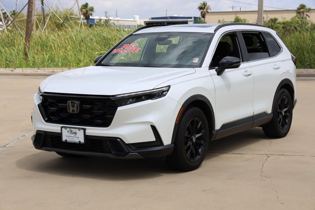 2023 Honda CR-V Hybrid Sport White at Classic Elite Chevrolet Sugar Land