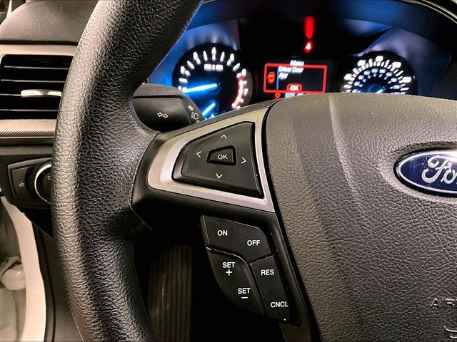 2018 Ford Fusion SE White at Klick Lewis Buick Chevrolet