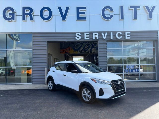 2025 Nissan Kicks Play S White at John Sisson Motors