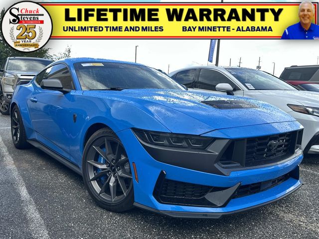 Grabber Blue Metallic 2024 Ford Mustang Coupe Rear-Wheel Drive 6-Speed Manual