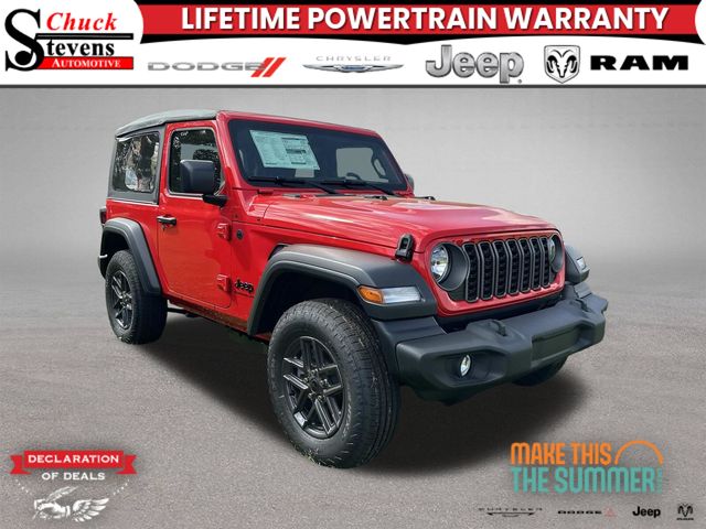 Firecracker Red Clearcoat 2026 Jeep Wrangler SUV / Crossover Four-Wheel Drive 8-Speed Automatic