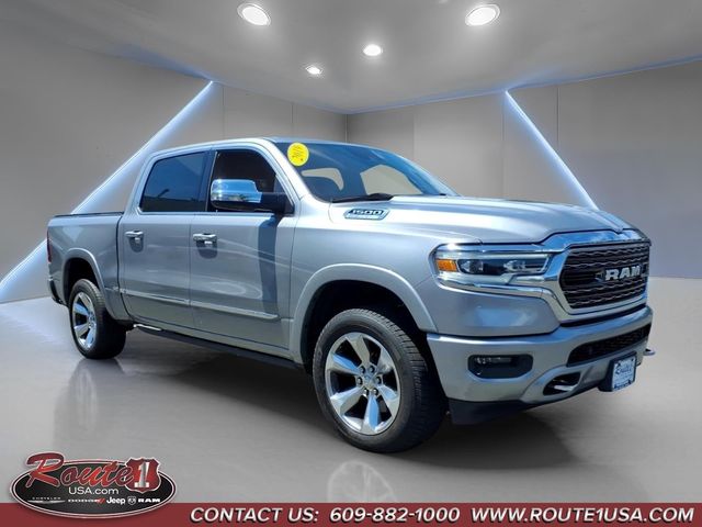Billet Silver Metallic Clearcoat 2019 RAM 1500 Pickup Truck Four-Wheel Drive 8-Speed Automatic