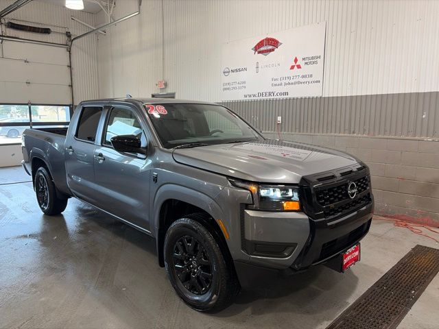 Gray (Gun Metallic) 2026 Nissan Frontier Pickup Truck Four-Wheel Drive 9-Speed Automatic Overdrive