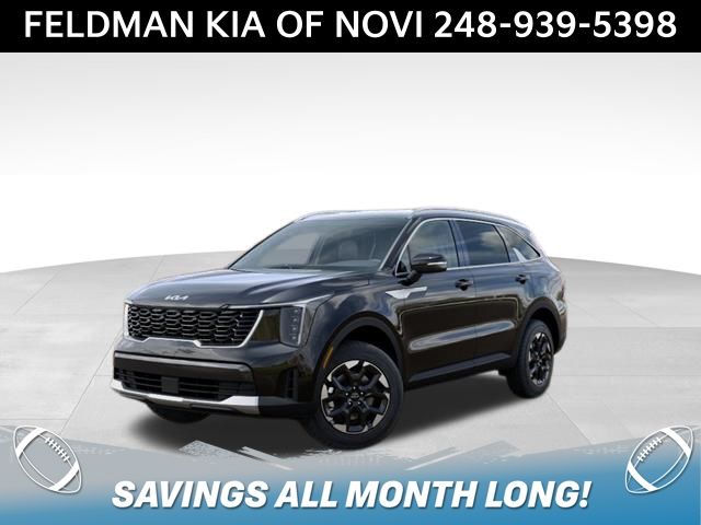 Ebony Black 2026 Kia Sorento SUV / Crossover All-Wheel Drive 8-Speed Automatic