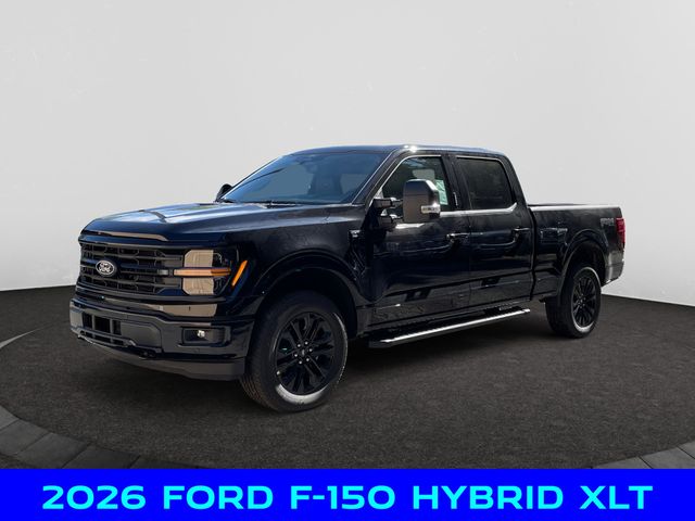 Black Metallic 2026 Ford F-150 Pickup Truck Four-Wheel Drive Automatic