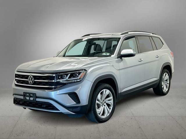 2023 Volkswagen Atlas 3.6L V6 SE w/Technology Silver at Subaru and VW of Moon Township