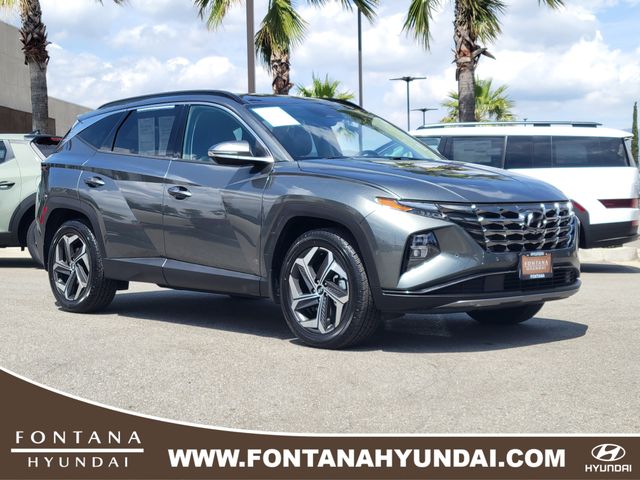 Gray 2022 Hyundai Tucson Limited AWD SUV / Crossover All-Wheel Drive 8-Speed Automatic
