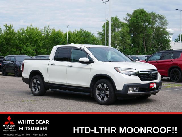 White Diamond Pearl 2019 Honda Ridgeline RTL-E AWD Pickup Truck All-Wheel Drive 6-Speed Automatic