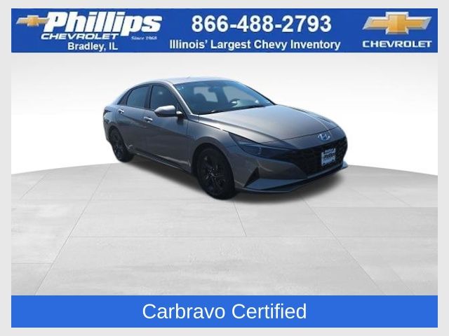 Fluid Metal 2022 Hyundai Elantra Sedan Front-Wheel Drive Continuously Variable Transmission