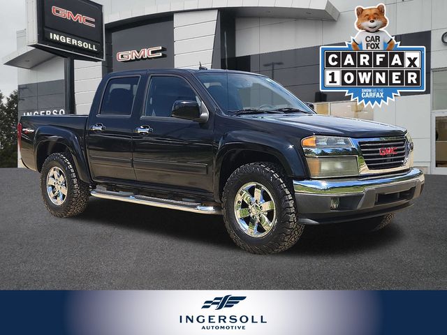 Onyx Black 2011 GMC Canyon Pickup Truck Four-Wheel Drive 4-Speed Automatic Overdrive