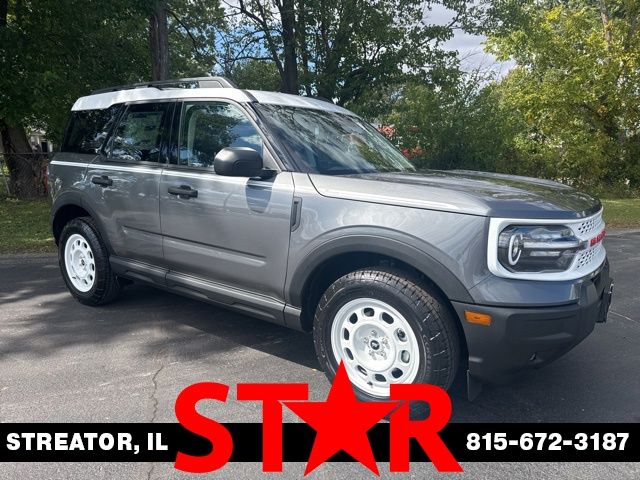 Carbonized Gray Metallic 2025 Ford Bronco Sport Heritage AWD SUV / Crossover All-Wheel Drive 8-Speed Automatic