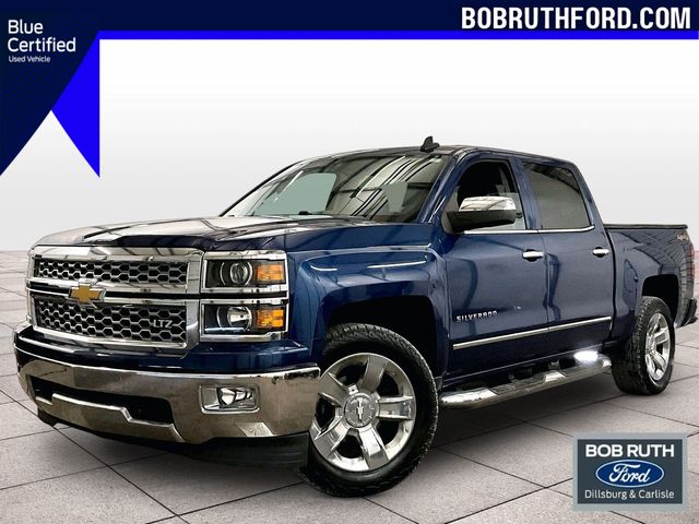 2015 Chevrolet Silverado 1500 LTZ Blue at Sutliff Volkswagen