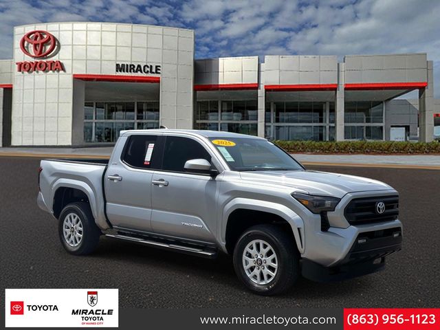 Celestial Silver Metallic 2025 Toyota Tacoma Pickup Truck 4X2 8-Speed Automatic