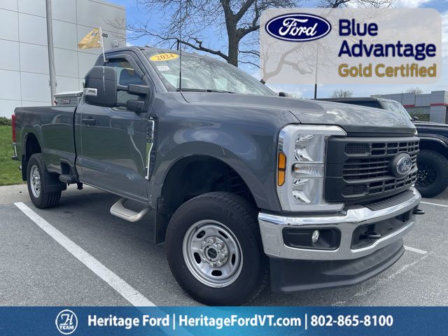 Gray Metallic 2024 Ford F-250 Super Duty XL LB 4WD Pickup Truck Four-Wheel Drive Automatic