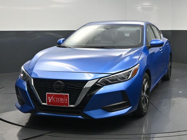 2023 Nissan Sentra SV Blue at DeMontrond Mazda