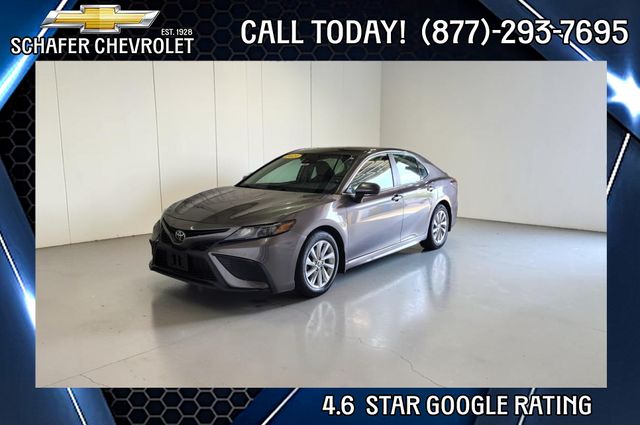 Predawn Gray Mica 2021 Toyota Camry Sedan Front-Wheel Drive 8-Speed Automatic
