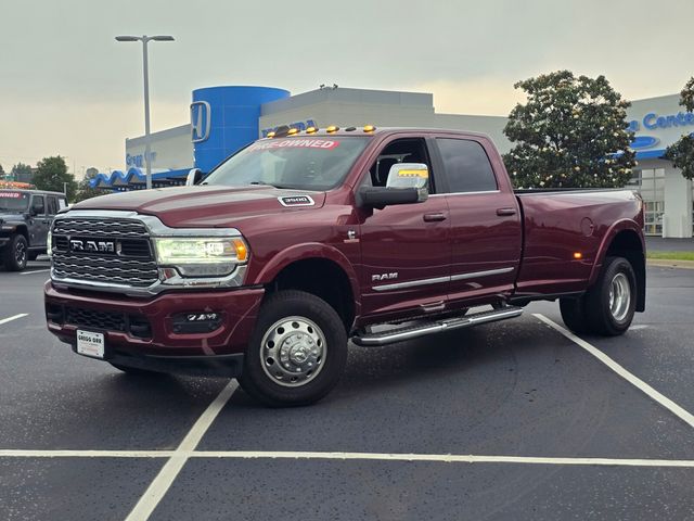 Red (Maroon) 2024 RAM 3500 Pickup Truck Four-Wheel Drive 6-Speed Automatic