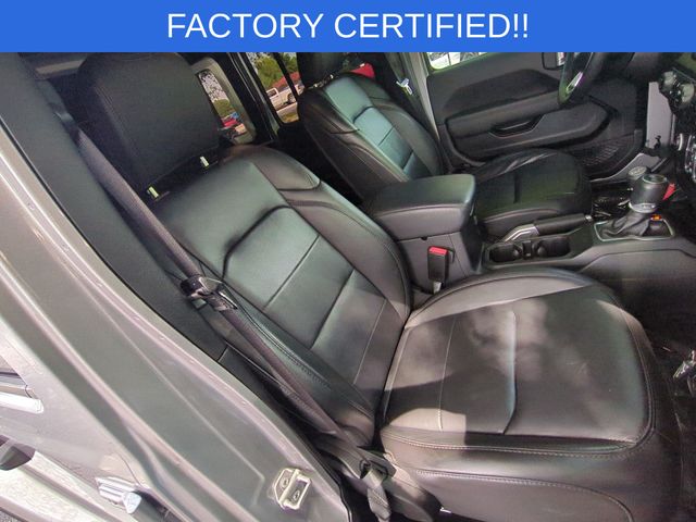 Used 2021 Silver Jeep Unlimited Sahara Altitude image 34