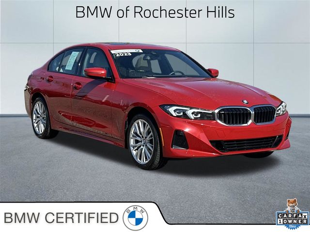 Melbourne Red Metallic 2023 BMW 3 Series 330i xDrive AWD Sedan All-Wheel Drive 8-Speed Automatic