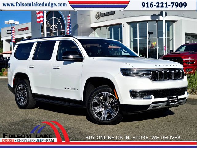 Bright White Clearcoat 2024 Jeep Wagoneer Series II RWD SUV / Crossover 4X2 8-Speed Automatic