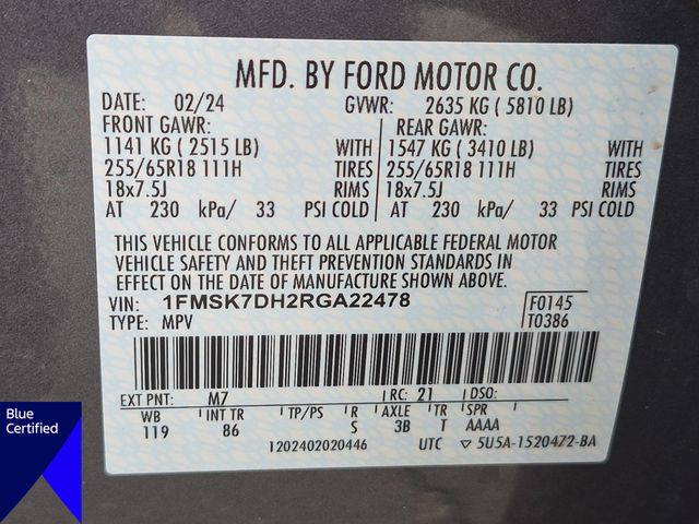 Used 2024 Gray Ford XLT image 38