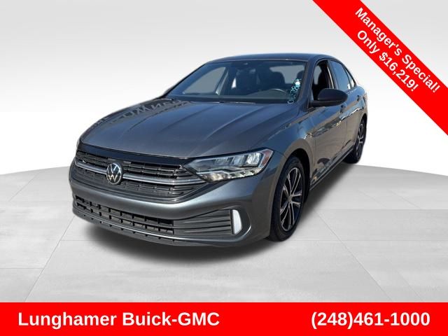 Gray 2024 Volkswagen Jetta Sedan Front-Wheel Drive 8-Speed Automatic