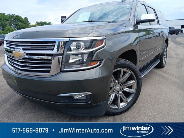 Green Metallic 2019 Chevrolet Suburban SUV / Crossover Four-Wheel Drive 6-Speed Automatic Overdrive
