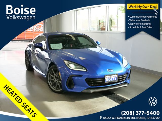 WR Blue Pearl 2022 Subaru BRZ Limited RWD Coupe Rear-Wheel Drive 6-Speed Manual