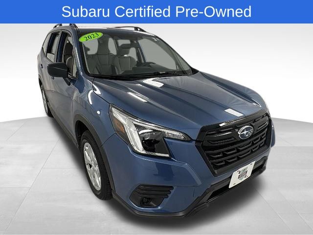 Horizon Blue Pearl 2023 Subaru Forester Crossover AWD SUV / Crossover All-Wheel Drive Continuously Variable Transmission