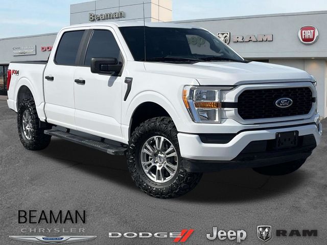 Oxford White 2022 Ford F-150 XL SuperCrew 4WD Pickup Truck Four-Wheel Drive Automatic